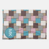 Elegant Pink Nectar Handtuch (Horizontal)