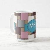 Elegant Pink Nectar Kaffeetasse (Vorderseite Links)