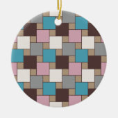 Elegant Pink Nectar Keramikornament (Vorne)