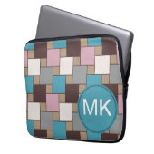 Elegant Pink Nectar Laptopschutzhülle (Vorderseite Links)