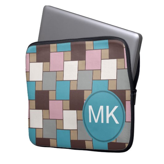 Elegant Pink Nectar Laptopschutzhülle (Vorderseite Links)