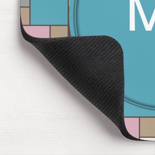 Elegant Pink Nectar Mousepad (Ecke)