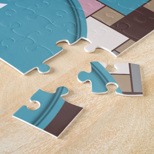 Elegant Pink Nectar Puzzle (Seite)