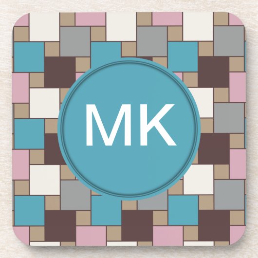 Elegant Pink Nectar Untersetzer (Vorderseite)