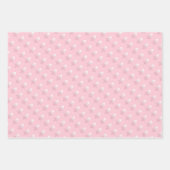 Elegant Pink Ombre Christmas Tree Muster Geschenkpapier Set (Vorderseite 2)