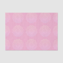 Elegant Pink Ombre Mandala Decoupage Kunst-Geschen