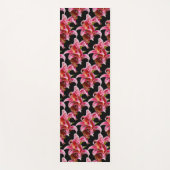 Elegant Pink Oriental Lilies Yogamatte (Vorderseite)