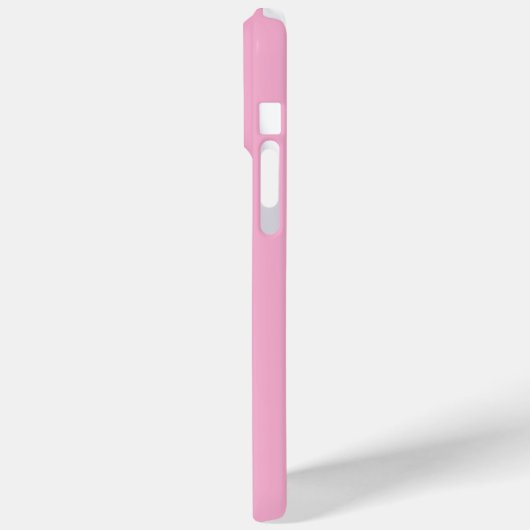 Elegant Pink Personalisiert iPhone 15 Pro Max Fall Case-Mate iPhone Hülle (Rückseite / Links)