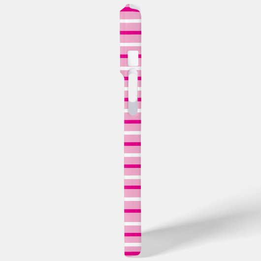 Elegant Pink Personalisiert iPhone 15 Pro Max Fall Case-Mate iPhone Hülle (Rückseite / Links)