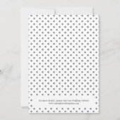 Elegant Pink Pink Lotus Wedding Einladung (Rückseite)