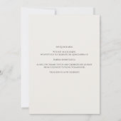 Elegant Pink Quinceanera 15th Birthday Einladung (Rückseite)