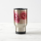 Elegant pink Ranunculus Reisebecher (Mittel)
