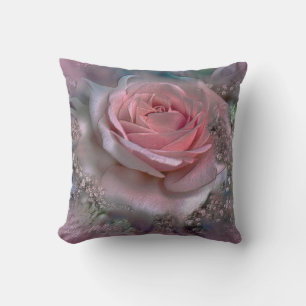 ELEGANT PINK ROSE KISSEN
