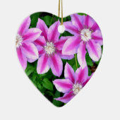 Elegant pinkfarben grün, botanisch keramik ornament (Rechts)