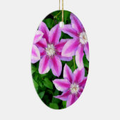 Elegant pinkfarben grün, botanisch keramik ornament (Rechts)