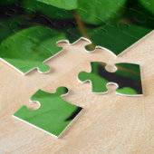 Elegant pinkfarben grün, botanisch puzzle (Seite)