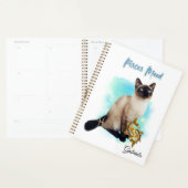 Elegant Pisces Zodiac Cat Planner Notebook Planer (Anzeige)