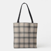 Elegant Plaid Bag – Handmade Craftsmanship Tasche (Rückseite)
