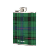 Elegant Plaid Davidson Tartan Custom  Flachmann (Links)