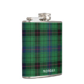 Elegant Plaid Davidson Tartan Custom  Flachmann (Rechts)