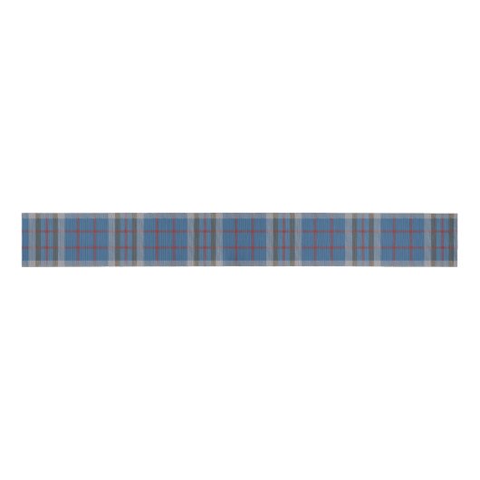 Elegant Plaid Rustic Thompson Tartan Ripsband (Vorderseite)