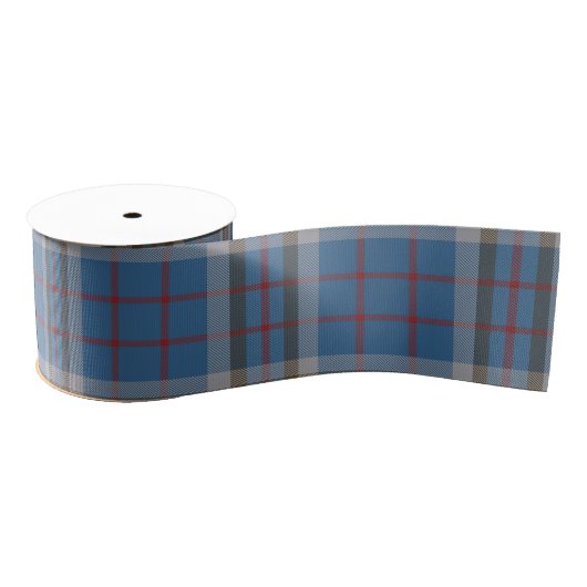 Elegant Plaid Rustic Thompson Tartan Ripsband (Spule)