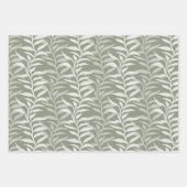 Elegant Plant Silhouettes in Flow Geschenkpapier Set (Vorderseite 3)