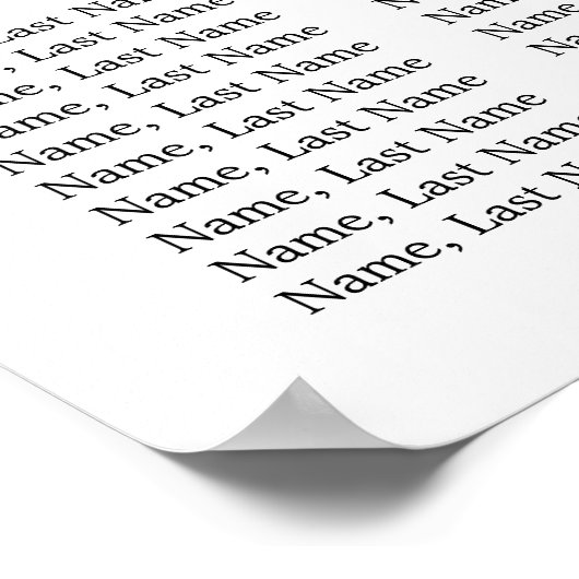 Elegant Poinsettia 8 Tische Hochzeitssaison CHART Poster (Ecke)