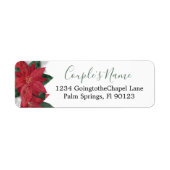Elegant Poinsettia Christmas Green (Vorne)