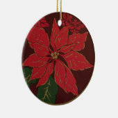 Elegant Poinsettia Ornament (Rechts)