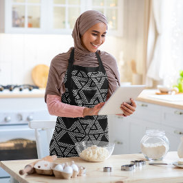 Elegant Polka Dots Schürze