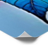 Elegant Poppies: Radiant Nature Art Poster (Ecke)