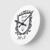 Elegant popular Wall Clock gift 2026 Runde Wanduhr (Winkel)