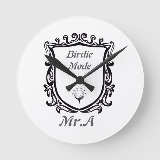 Elegant popular Wall Clock gift 2026 Runde Wanduhr (Vorderseite)