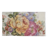 Elegant: Porzellan Inspiriert Blumenkissenbäume Hü Kissenbezug (Rückseite-Links)