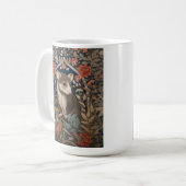 Elegant Possum William Morris Inspiriert Kaffeetasse (Vorderseite Links)