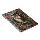 Elegant Possum William Morris Inspiriert Notizblock (Rechte Seite)