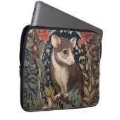 Elegant Possum William Morris Inspiriert Tier Laptopschutzhülle (Vorne Rechts)