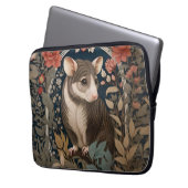 Elegant Possum William Morris Inspiriert Tier Laptopschutzhülle (Vorderseite Links)