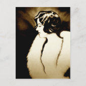 Elegant Postkarte (Vorderseite)