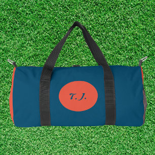 Elegant Practical Monogramed Duffle Bag