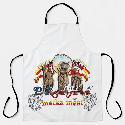 Elegant Prag Tschechisch Schürze (Vorderseite)