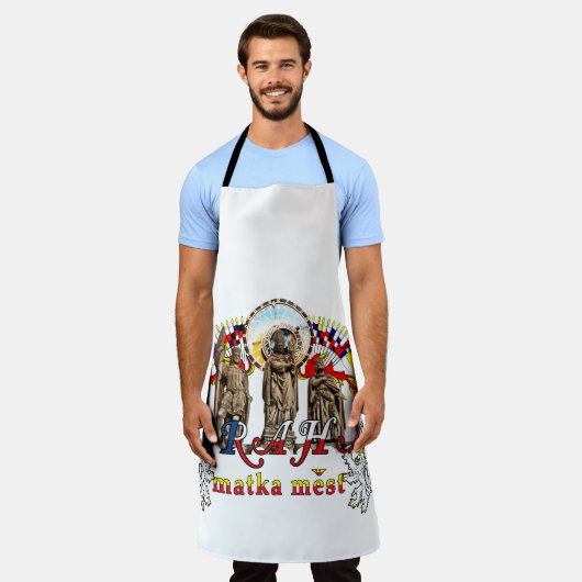 Elegant Prag Tschechisch Schürze (Getragen)