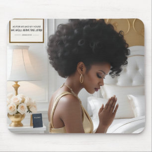 Elegant Praying Mother Mouse Pad Mousepad