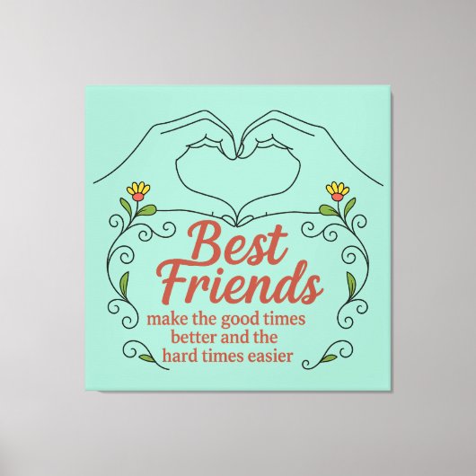 Elegant Premium Wrapped Canvas Wall Art Leinwanddruck (Vorderseite)