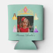 Elegant Princess Birthday Celebration Dosenkühler (Rückseite)