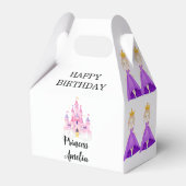 Elegant Princess Birthday Celebration Geschenkschachtel (Vorderseite)