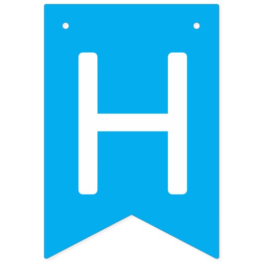 Elegant Princess Birthday Celebration Wimpelkette (Zweite Fahne)