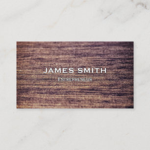 Elegant&Professional hölzerne EndVisitenkarte Visitenkarte