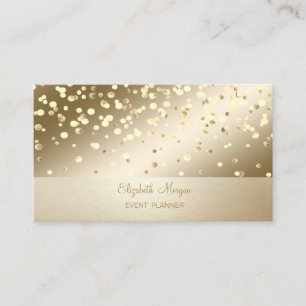 Elegant Professionell, Modern, Konfetti Visitenkarte